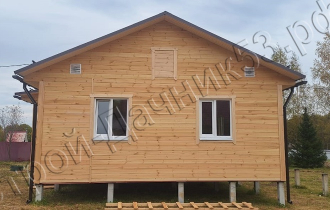 3 Каркасный дом Д-139, 8х7м, 62 М², Московская область, Сергиево  Посадский район, ДНТ Удачное (34)